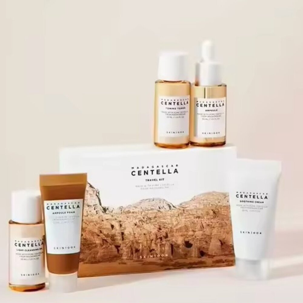 SKIN1004 - Madagascar Centella Travel Kit 5-Piece Korean Skincare Travel Size - Picture 5 of 5